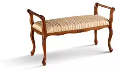 Obrázek produktu pro Lavice do obývacího pokoje klasická lavice čalouněná lavice textilní 101x40x57