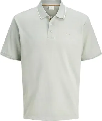 Produktbild von Jack & Jones Alves Styd Kurzarm-poloshirt Grau L Herren Grau L