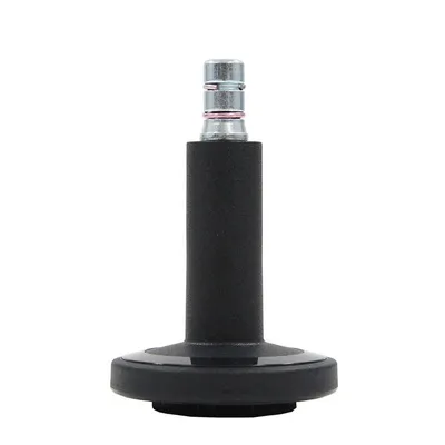 Obrázek produktu pro 5x podlahové kluzáky STATO-M pin 11 mm / 60 mm nožičky s plstí černé barvy