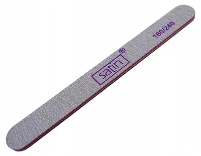 Produktbild von Satin Gerade Nagelfeile 180/240 Professionell