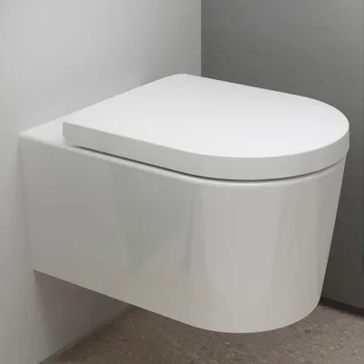 Zdjęcie produktu dla Zestaw toaletowy wiszący EluPura S biały z HygienEffect z HygienEffect