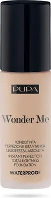 Immagine prodotto di Pupa Wonder Me Fondotinta liquido impermeabile 020 Beige chiaro caldo