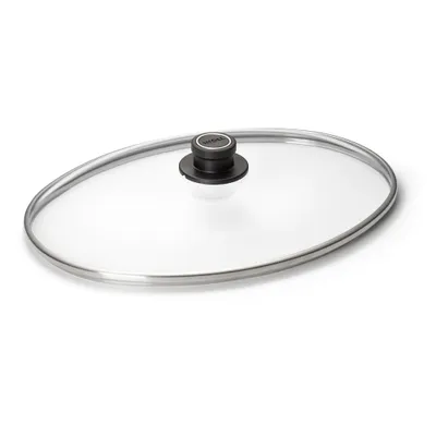 Produktbild von WOLL Glasdeckel oval 28x38 cm aus Sicherheitsglas