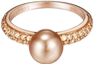 Produktbild von Esprit Jewel Pearl Sphere ESRG92379A Damenring Mit Perlenbesatz, Ringgröße:51 / 5.75 / XS / 16mm