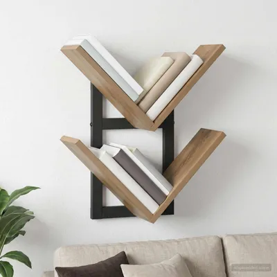Produktbild von Maison Exclusive - Wandregal Artisan-Eiche 43 x 15 x 47 cm Holzwerkstoff