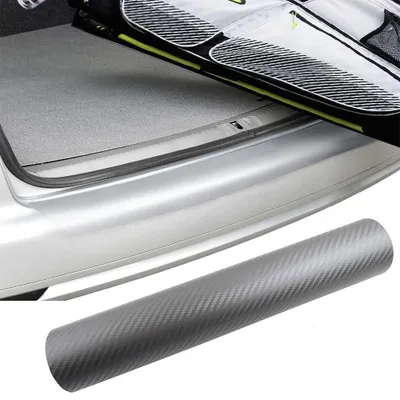 PREMIUM Ladekantenschutz-Folie Lack Schutz Kratzer Carbon Grau viele Fahrzeuge – Produktansicht