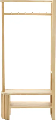 Produktbild von Light & Living - Garderobestander GAIOS - 85x30x180cm - Braun