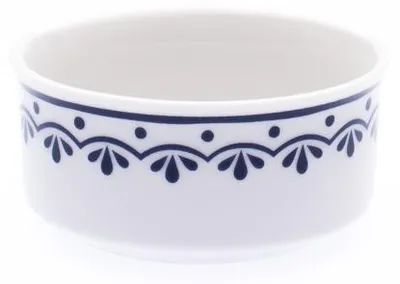 Produktbild von Strohhalm, 6 cm, tschechisches Porzellan, Hyggeline, blau, Leander