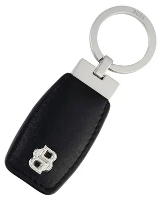 Produktbild von BOSS Schlüsselring Double B Black & Chrome