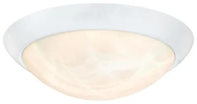 Image de Plafonnier LED à intensité variable 28 cm blanc satiné