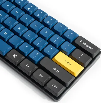 Immagine prodotto di Set di copritastiere Keychron per tastiera meccanica US ANSI, set di copritastiere LSA a doppio colpo in PBT a basso profilo versione 2, Royal