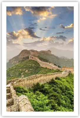 Produktbild von Poster - Poster ohne Rahmen - Wand Berg asiatisch china - 61x91,5 cm - Wand Bild - Wanddeko - Wandbilder - Kunstposter - Wandposter - Bilder - Kunstdruck - Wanddekoration - Wandbild - P2XPA61x91-3069