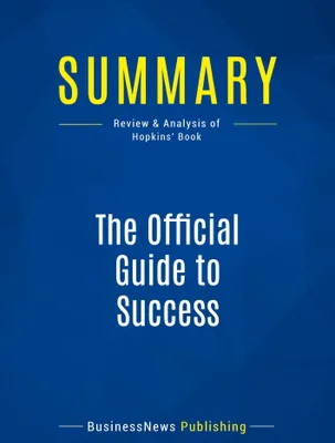 Produktbild von Summary: The Official Guide to Success