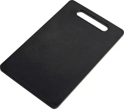 Zdjęcie produktu dla Deska do krojenia KESPER wykonana z tworzywa PE, długość: 375 mm, czarna