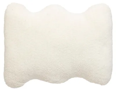 Produktbild von Dekoratives Bouclé-Kissen WAVY BLISS, 48 x 13 x 35 cm