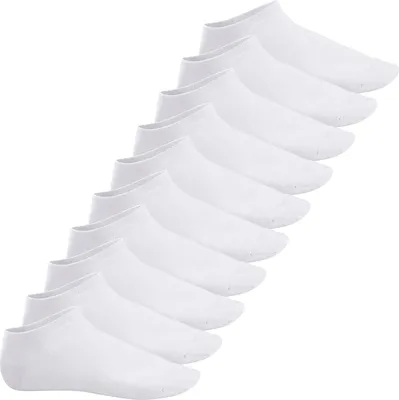 Produktbild von Footstar EVERYDAY! 10 Paar Damen & Herren Sneaker Socken - Weiß 39-42