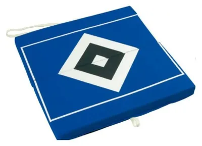 Produktbild von Hamburger SV HSV Klappsitzkissen Logo Fussball