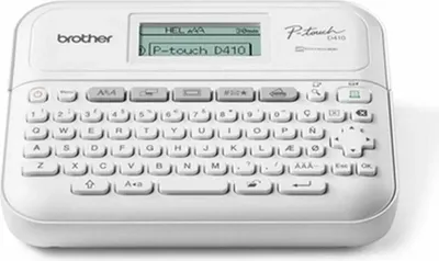 Obrázek produktu pro Brother PT-D410, QWERTY, TZe, Tepelný přenos, 180 x 180 DPI, 20 mm/s, Kabel