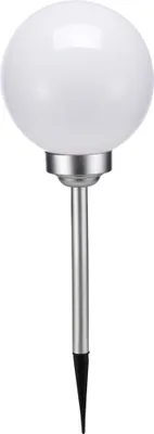 Produktbild von Kynast Garden LED Kugelleuchte Solar Gartenleuchte mit Erdspieß 20cm