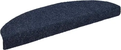 Immagine prodotto di vidaXL Tappetini autoadesivi 20 pezzi 65x21x4 cm Blu Semicircolare Grande