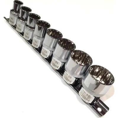 Obrázok produktu pre NEO TOOLS Nástrčné hlavice 1/2", sada 8 ks.