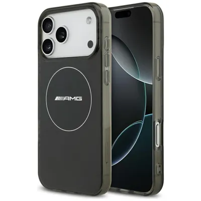 Zdjęcie produktu dla Etui na telefon komórkowy iPhone 17 Pro Max, Mercedes AMG Double Layer Transparent z MagSafe, Opaque Patterned