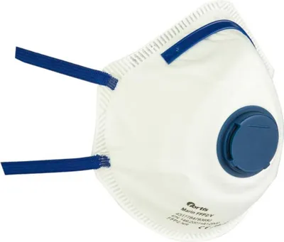 Produktbild von Fortis Basic Atemschutzmaske Marin FFP2 V, Box = 10 Stück FORTIS