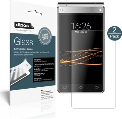 Produktbild von 1+1x dipos Glass matt VKWORLD T2 Plus