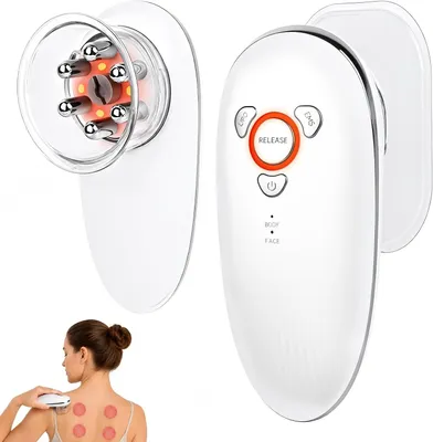 Produktbild von Cupping-Massagegerät, 3-in-1, EMS und Rotlichttherapie, für Cellulite