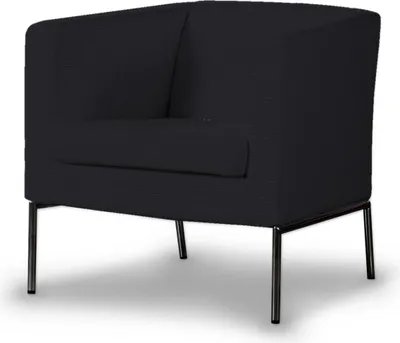 Produktbild von Dekoria Bezug für Klappsta Sessel, schwarz, Sessel Klappsta