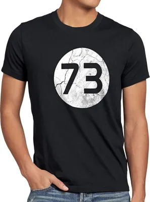 Produktbild von style3 Sheldon Lieblingszahl 73 Herren T-Shirt