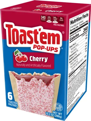 Produktbild von Toast'em Pop-Ups Cherry 288g