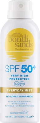 Image de Bondi Sands Spray corporel sans parfum SPF 50+ 160 g