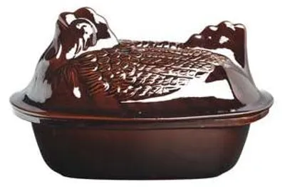 Obrázok produktu pre Terakotová nádoba na pečenie kurčaťa Brunella – 38 cm