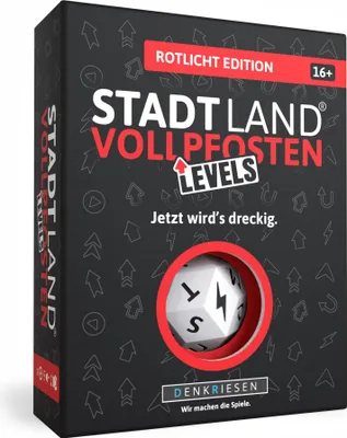 Produktbild von Stadt Land Vollpfosten® Rotlicht Edition – "Jetzt wird's dreckig." | Levels