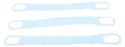 Produktbild von 3 Stück Baby-Windelverschluss, verstellbarer Baumwoll-Neugeborenen-Befestigungsgürtel für Blau