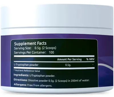Obrázok produktu pre L-tryptofán v prášku, 50 g