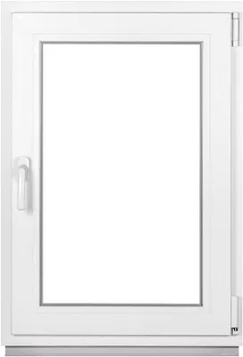 Produktbild von PVC-Garagenfenster mit 3-facher Glaskombination - 45 x 60 cm - Weiß