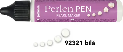 Obrázek produktu pro KREUL 92321 Perleťové pero KREUL Effect Colour, bílé, 29 ml
