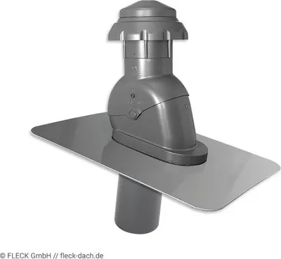 Produktbild von Flachdach-Sanitärlüfter Variant DN 125 Flansch aus Bitumen
