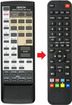 Produktbild von Fernbedienung geeignet für DENON RC-156