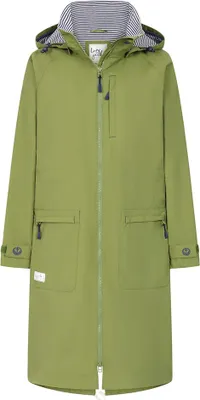 Produktbild von Lazy Jacks - Jacke, wasserfest für Damen, Lang, Anliegende Passform LJ432 (XL) (Grün)