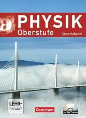 Obrázek produktu pro Physik Oberstufe. Gesamtband Kursstufe. Schülerbuch. Westliche Bundesländer (außer Bayern)
