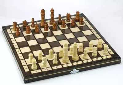 Obrázok produktu pre Klasický drevený šach