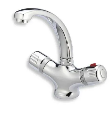 Obrázok produktu pre Novaservis Aquamat - Termostatická umývadlová batéria s výpustom, chróm 2601,0