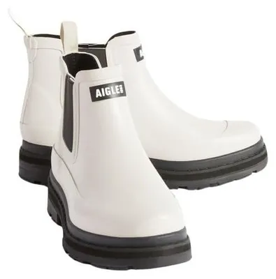 Productafbeelding van Aigle dames regenstiefel Soft Rain 2, kleur: beige, maat: 38 EU
