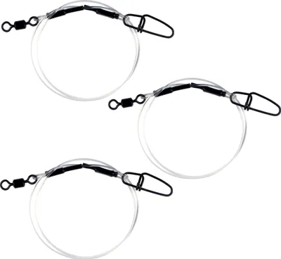 Produktbild von Skeater Fluorocarbon Pike Leaders - 3 Vorfächer zum Raubfischangeln, Durchmesser:0,70mm