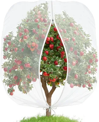 Produktbild von Insektenschutznetz 183 x 215 cm, mit Reißverschluss und Kordelzug, für Obstbaum