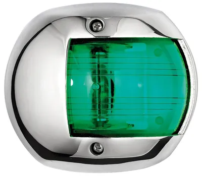Image de Feu de navigation Classic 20 LED - 112,5° à droite, couvercle en acier Va, 1 pièce