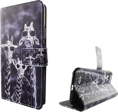 Produktbild von Handyhülle Tasche für Handy ZTE Blade V6 3 Giraffen
